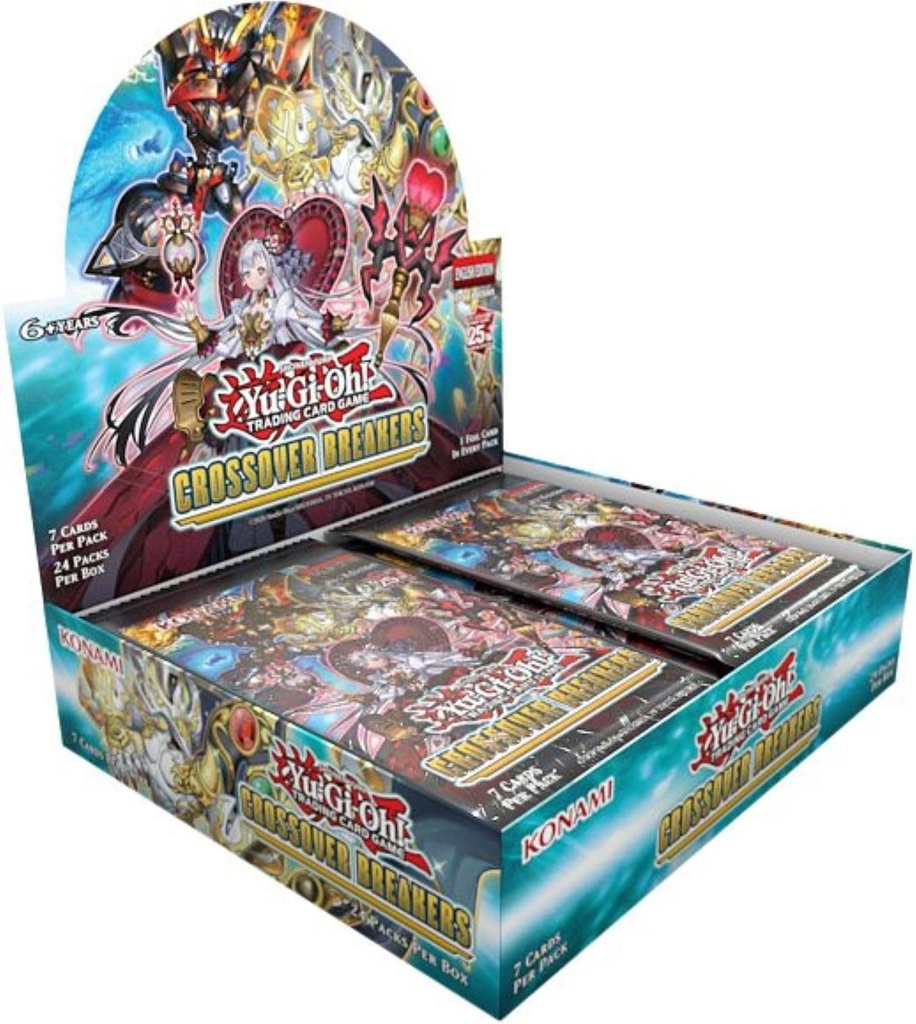 Yu-Gi_oh TCG Crossover Breakers Booster Box 24packs 