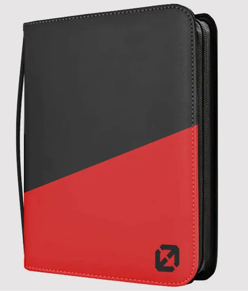 Evoretro Shield+ Toploader Cards Binder 216 Cards - Black/Red