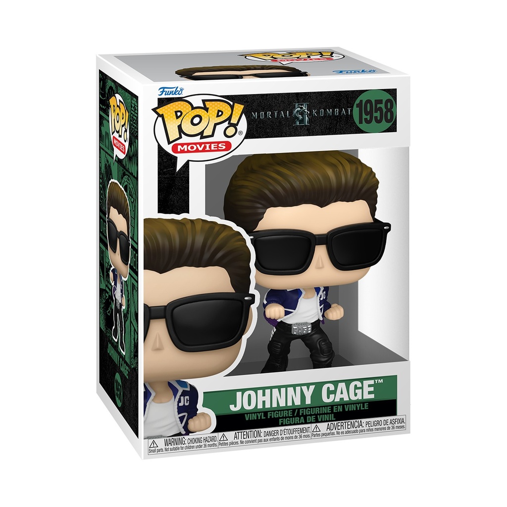 Funko POP Movies: Mortal Kombat II Johnny Cage 