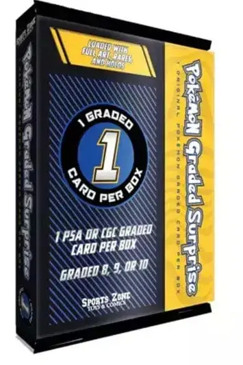 Pokémon Graded Surprise Trading Card Box 