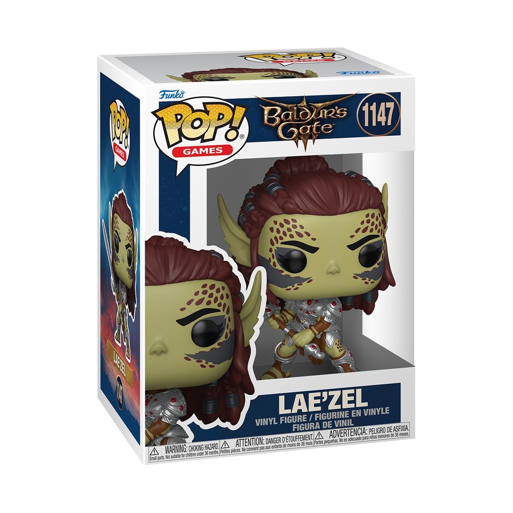 Baldur's Gate 3 Lae'zel with Sword Funko POP Vinyl