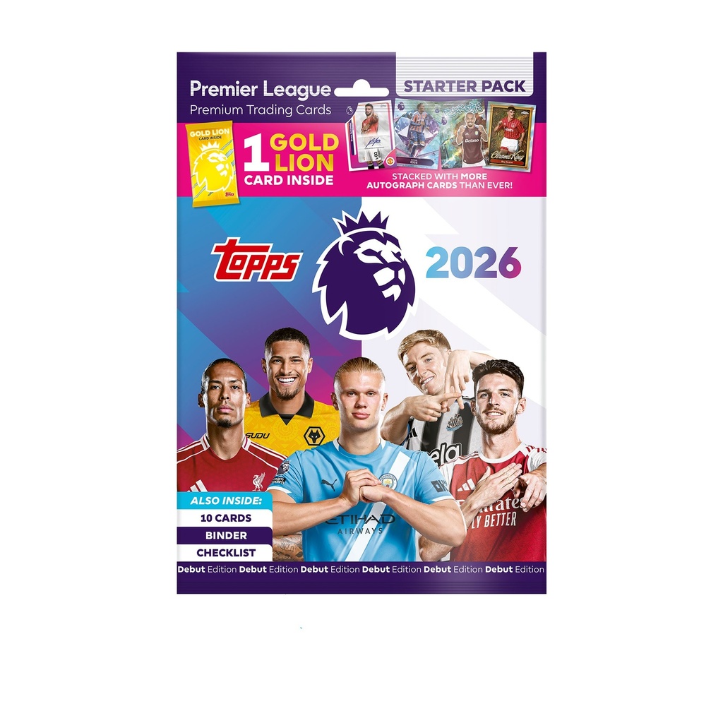 Topps Premier League 2025 - Starter Pack