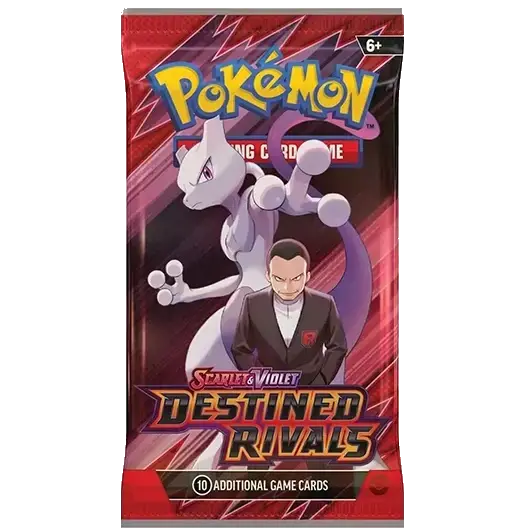 Pokémon TCG - Destined Rivals  1x Booster Pack - Uk