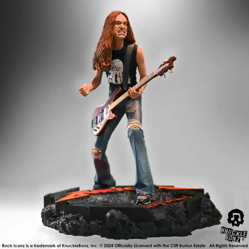 Metallica Rock Iconz Statue Cliff Burton 22 cm
