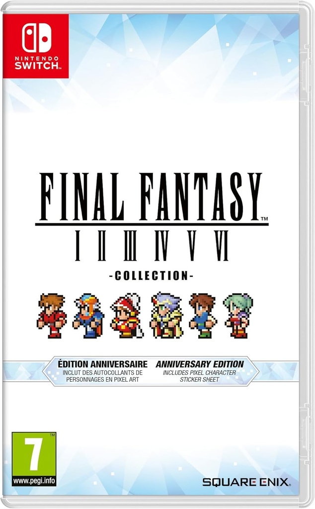 Final Fantasy I-VI Collection Anniversary Edition - Switch