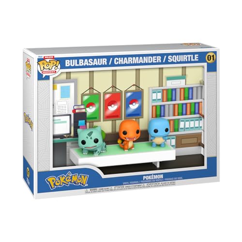 Funko POP Moments Deluxe: Pokemon Starters Vinyl Figures