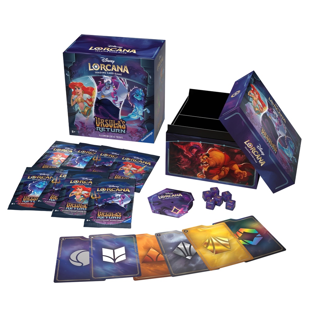 Disney Lorcana Trading Card Game Illumineer's Trove Set 4: Ursula's Return-Collectable TCG Mul