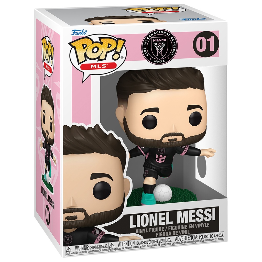 Funko POP! MLS Inter Miami Lionel Messi Away Figure
