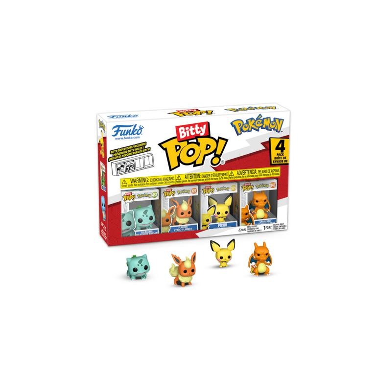 Funko Bitty POP! 4-Pack: Pokemon - Bulbasaur Collectible Vinyl Mini-Figures