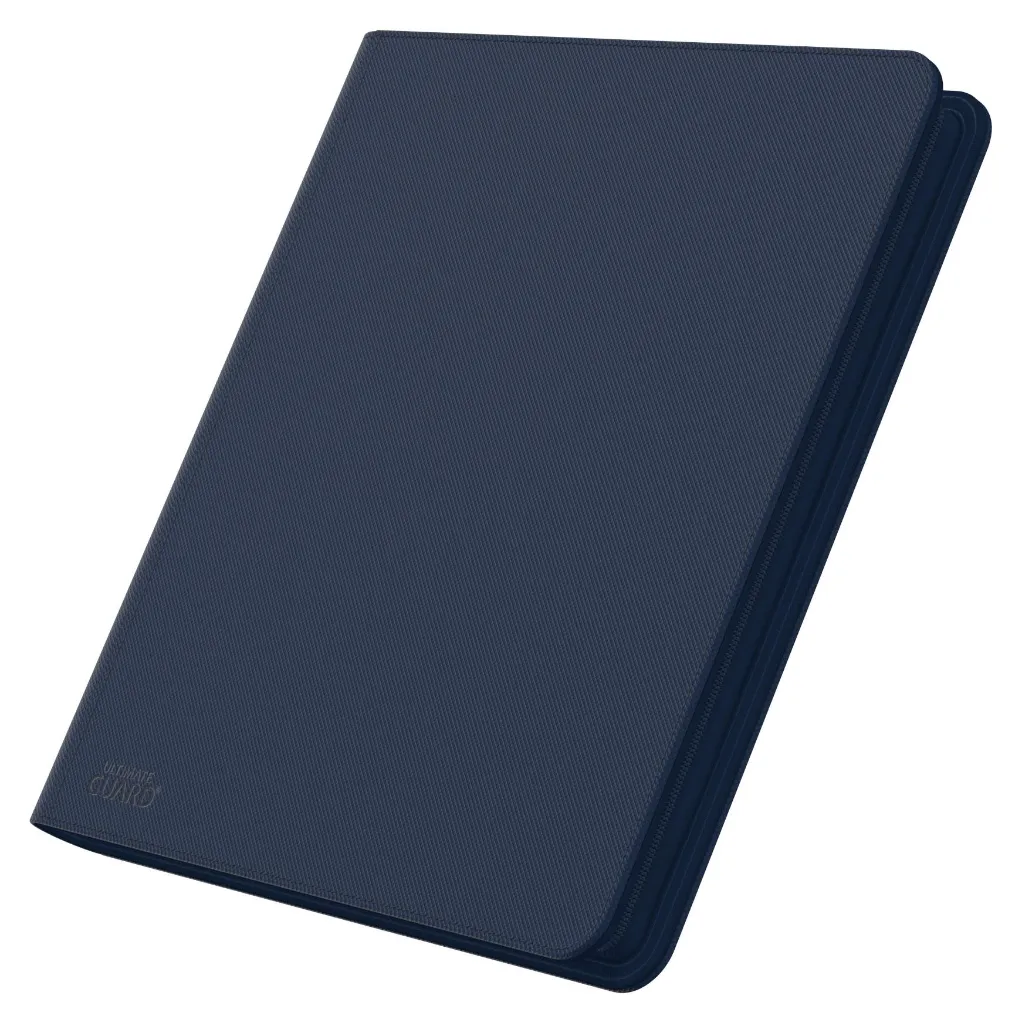 Ultimate Guard - Zipfolio 480 cards - 24 Pocket QuadRow XenoSkin (Blue)