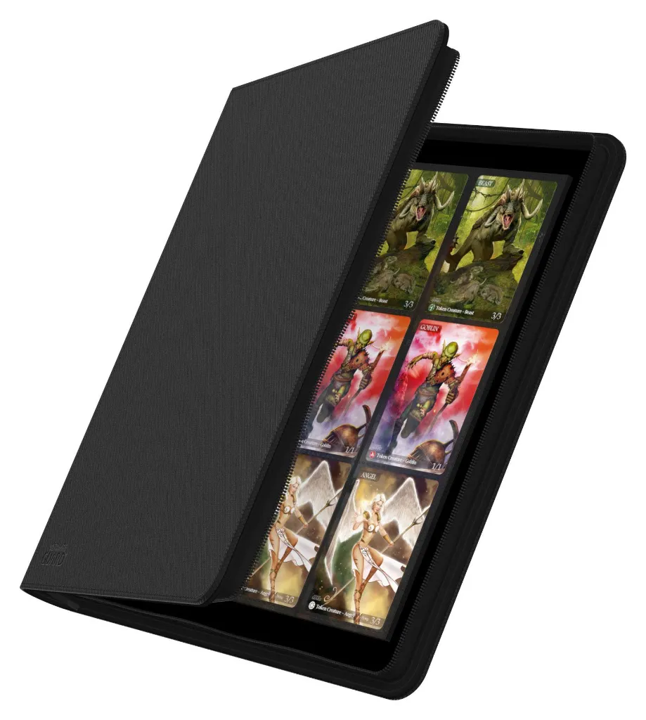 Ultimate Guard - Zipfolio 480 cards - 24 Pocket QuadRow XenoSkin (Black)