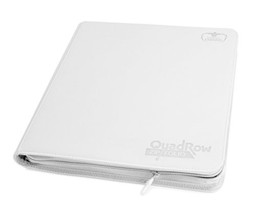 Ultimate Guard - Zipfolio 480 cards - 24 Pocket QuadRow XenoSkin (White)