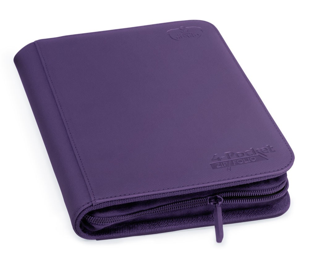 Ultimate Guard - ZipFolio 160 cards - 8 Pocket XenoSkin (Purple)