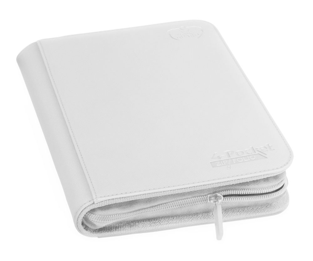 Ultimate Guard - ZipFolio 160 cards - 8 Pocket XenoSkin (White)