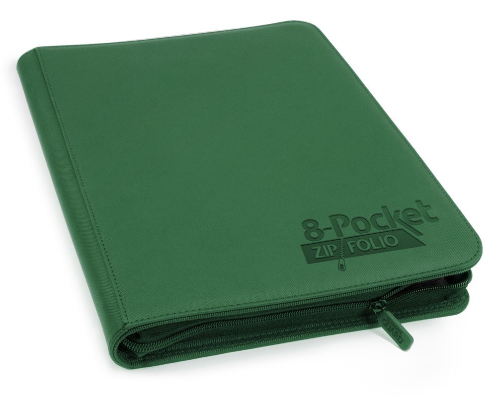 Ultimate Guard - ZipFolio 320 cards - 16 Pocket XenoSkin (Green)