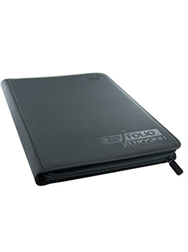 Ultimate Guard - Zipfolio 360 Cards - 18 Pocket XenoSkin (Black)