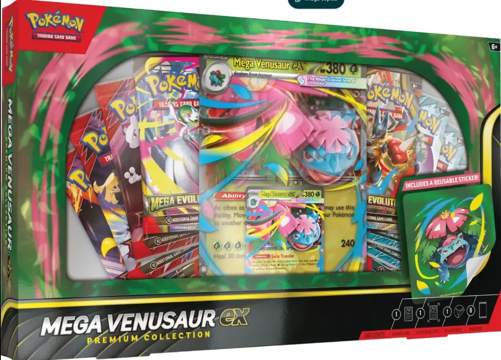Mega Venusaur ex Premium Collection