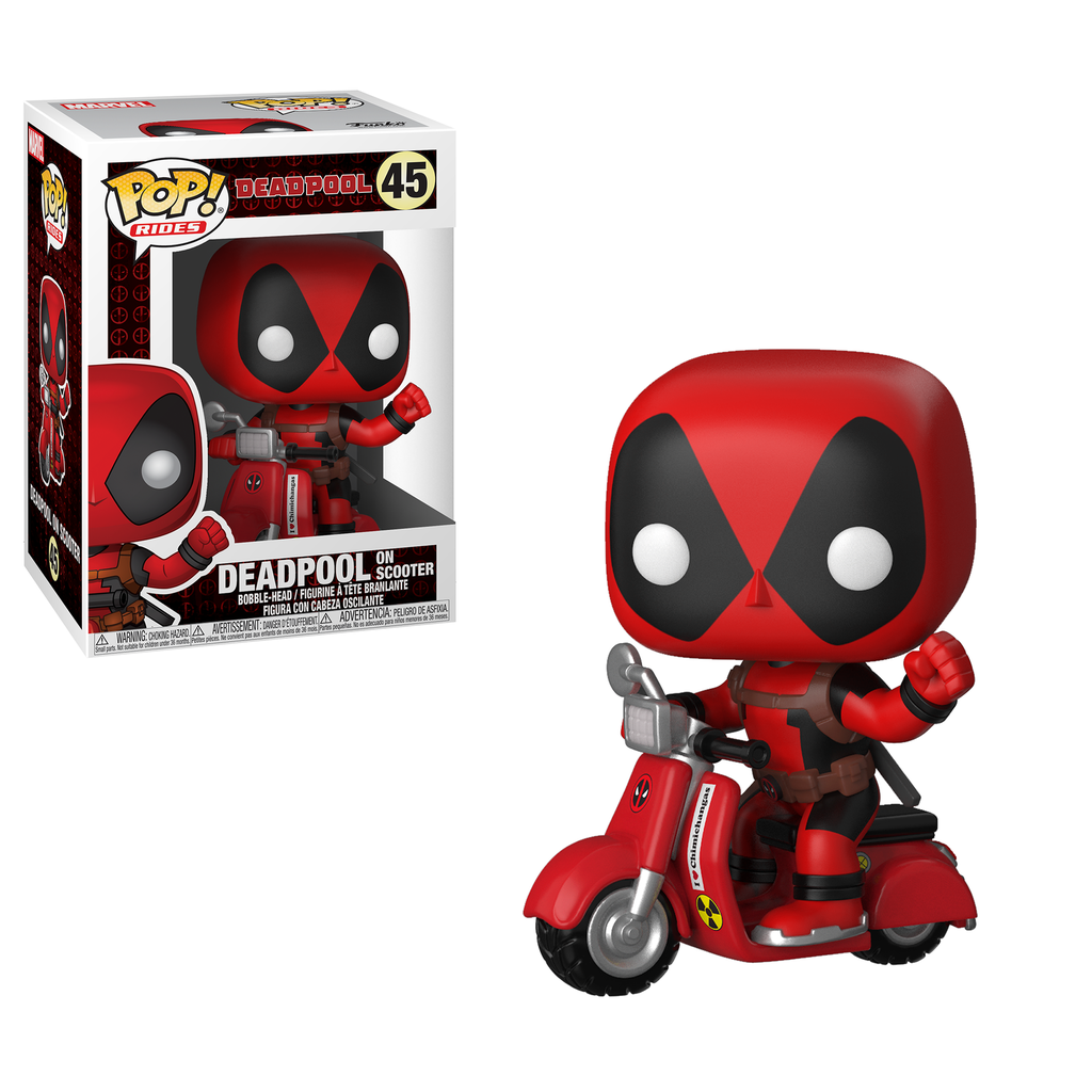 Funko POP! Rides Deadpool: Deadpool with Scooter
