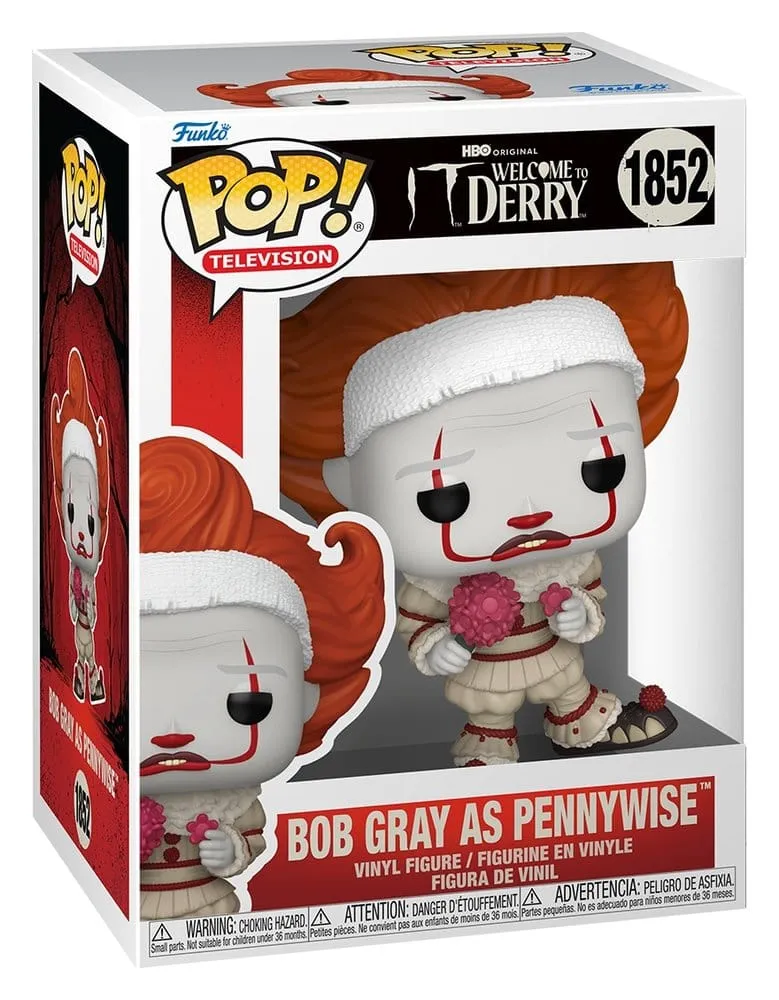 IT : WELCOME TO DERRY - POP TV N° 1852 - Bob Gray as Pennywise MIX FIG