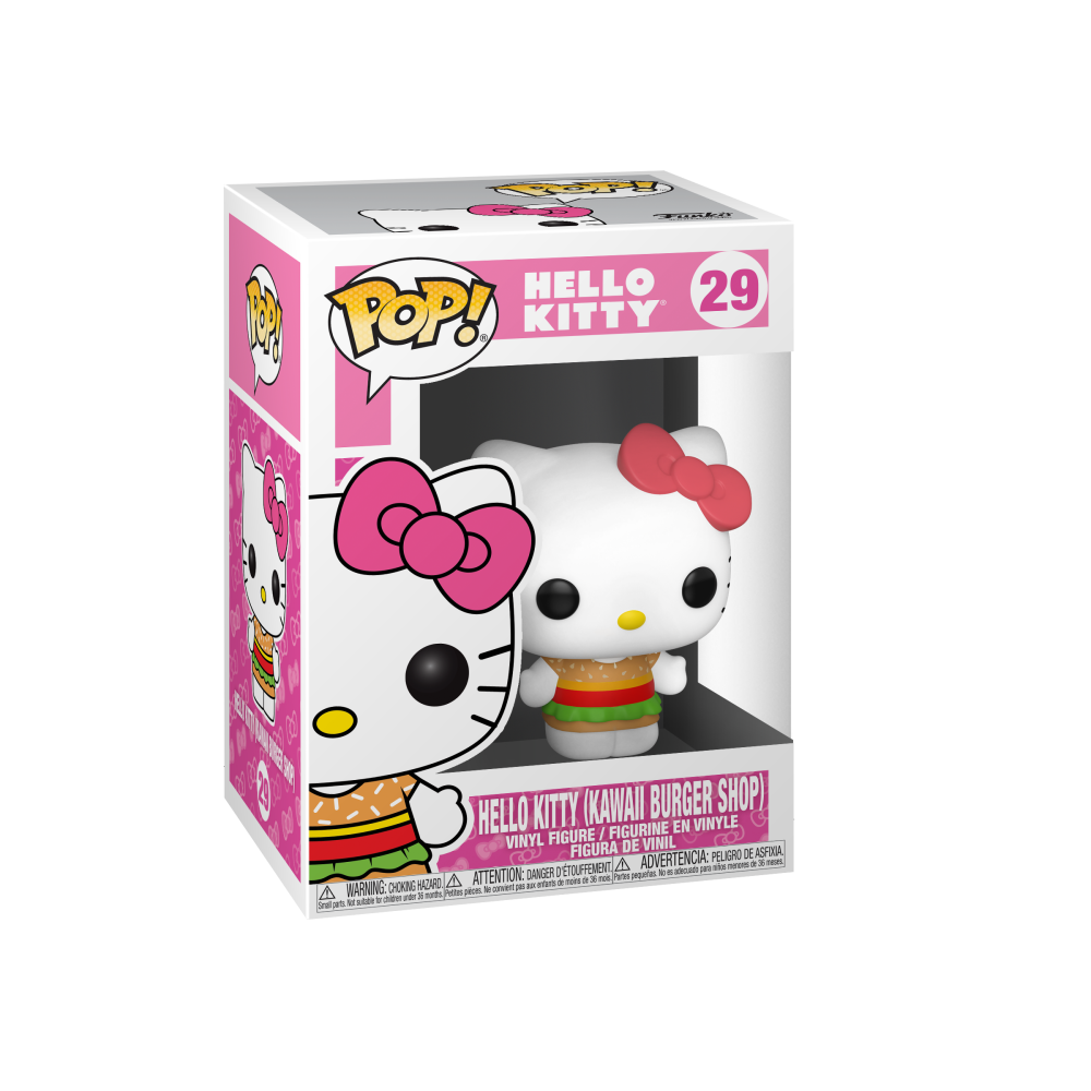 Funko POP! Sanrio: Hello Kitty S2 - Hello Kitty (Kawaii Burger Shop)