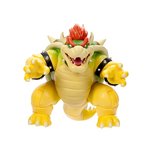 The Super Mario Bros. Movie - 7 " Bowser Action Figure with Fire Breathing Effects