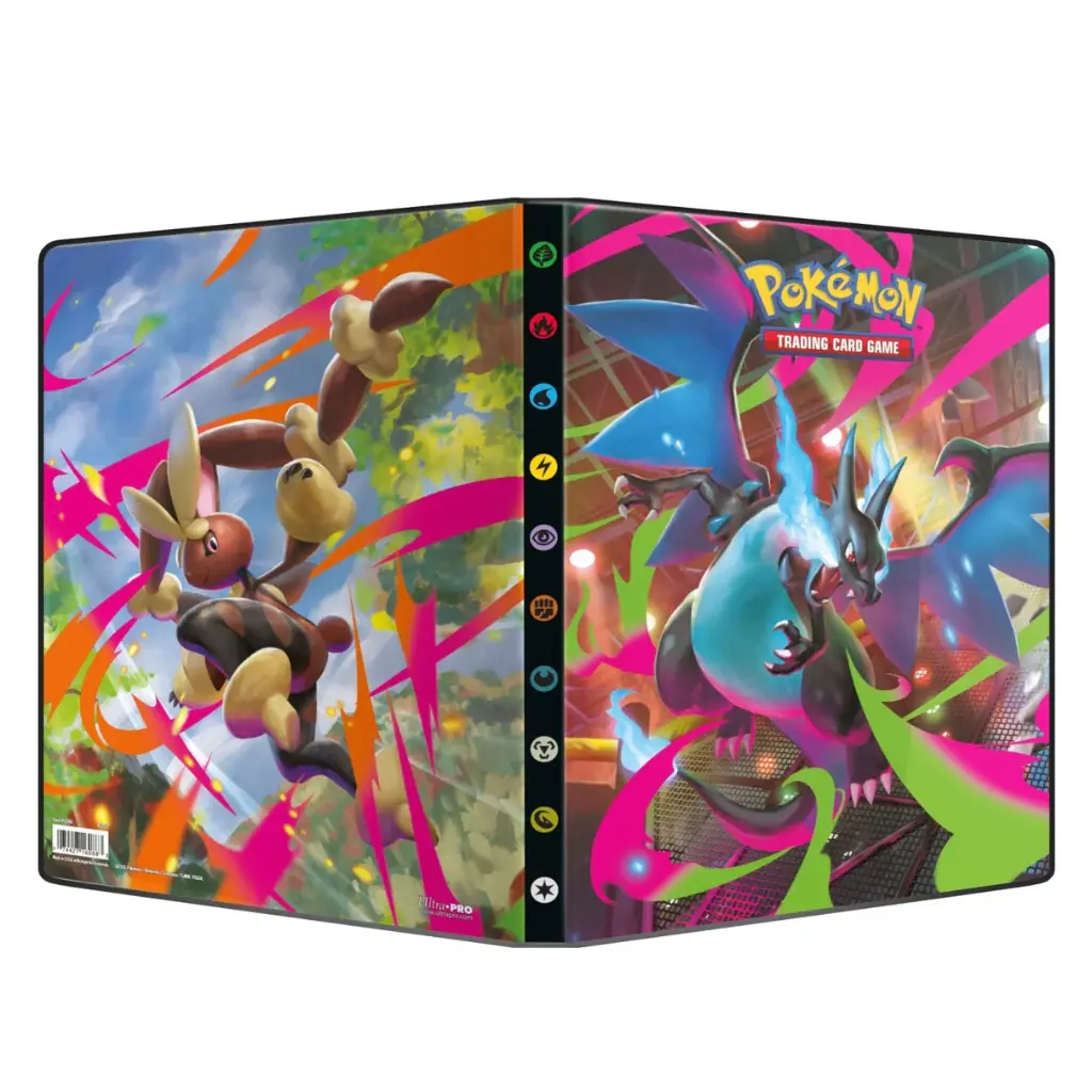 9 Pocket Portfolio - Ultra Pro - Phantasmal Flames - (holds 252 cards)