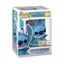 Lilo & Stitch POP! Vinyl Figure Stitch on Surfboard Exclusive Edition 9 cm POP! Figures Lilo & Stitch