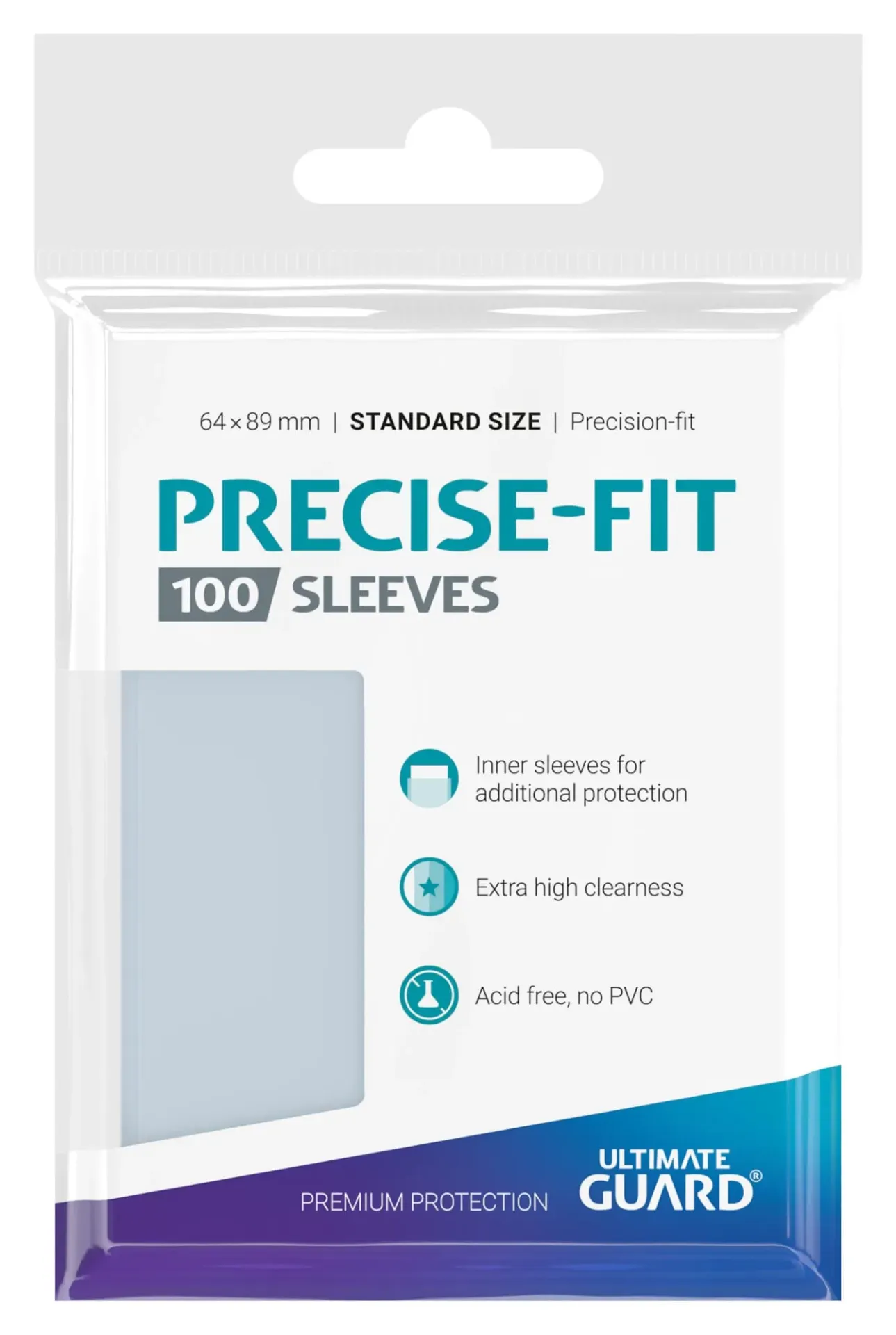 Ultimate Guard Precise-Fit Sleeves Standard Size (100)