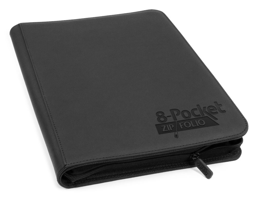 Ultimate Guard - ZipFolio 320 cards - 8 Pocket XenoSkin (Black)