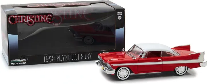 Green Light Christine 1958 Plymouth Fury - Christine (1983) 1:24