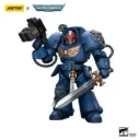 Warhammer 40k Action Figure 1/18 Ultramarines Terminator Squad Sergeant with Power Sword and Teleport Homer 12 cm