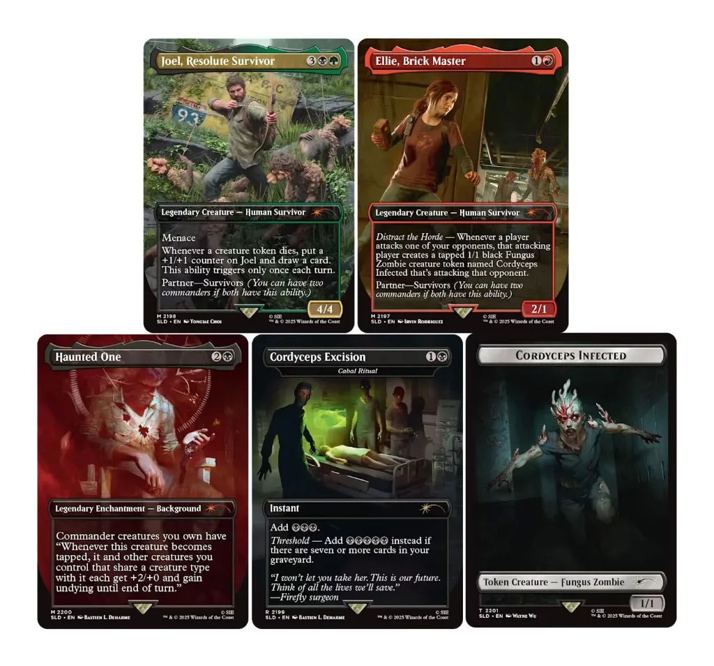 Magic the Gathering Secret Lair x PlayStation: The Last of Us Part I english