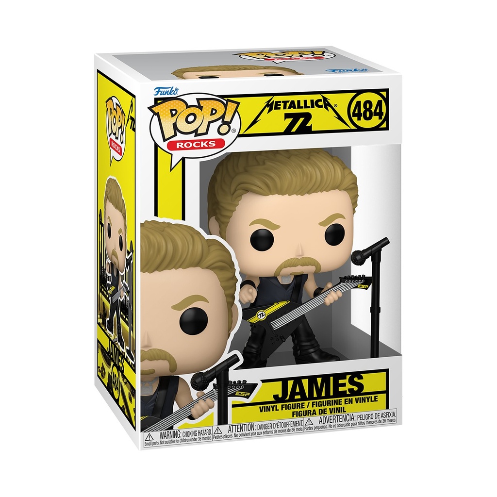 POP Rocks Metallica James Funko POP Vinyl
