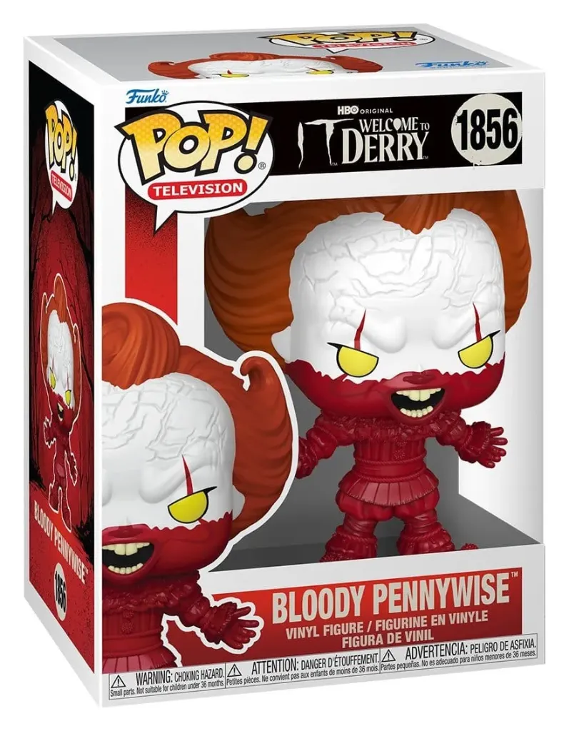 Funko Pop! TV: Welcome to Derry - Blood Pennywise -  Collectable Vinyl Figure