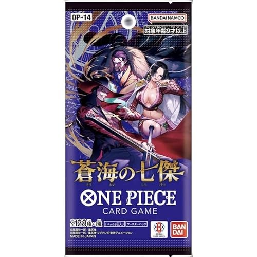 One Piece Card Game - The Seven Heroes of the Blue Sea Booster Pack (OP-14) (Japanese) - 6 Cards