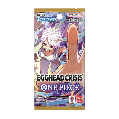 ONE PIECE Card Game EB-04 Egghead Crisis Booster Pack - 6 cards - Japanese