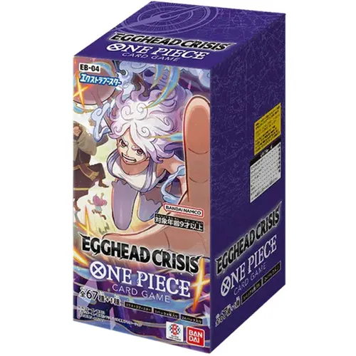 ONE PIECE Card Game EB-04 Egghead Crisis Booster Box - 24 packs - Japanese