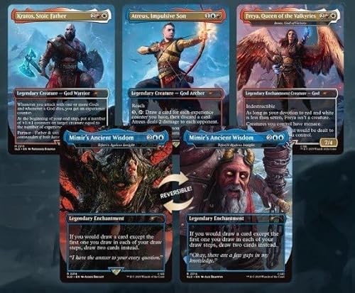 Magic the Gathering Secret Lair X God of War: Norse