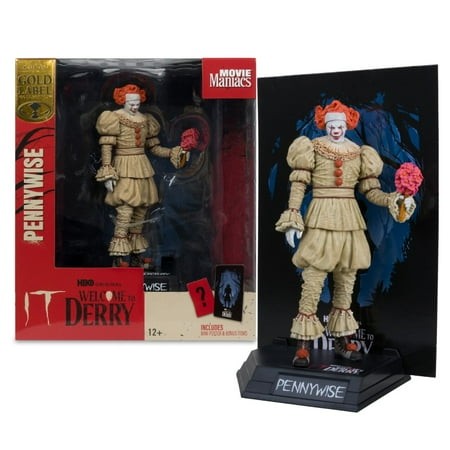 McFarlane Toys - Bob Gray as Pennywise (IT: Welcome to Derry) Posed Figure Gold Label