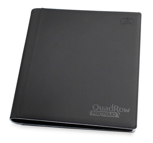 Ultimate Guard 480 Pocket QuadRow XenoSkin Portfolio Black - 24-pocket 