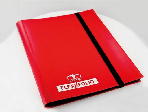 Ultimate Guard Flexxfolio 360 - 18 Pocket Trading Card Binder Red