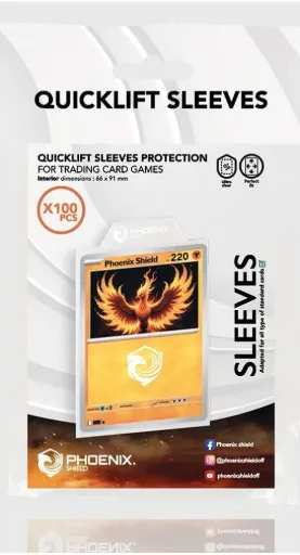 Phoenix Quickshift Sleeves – 100 stuks