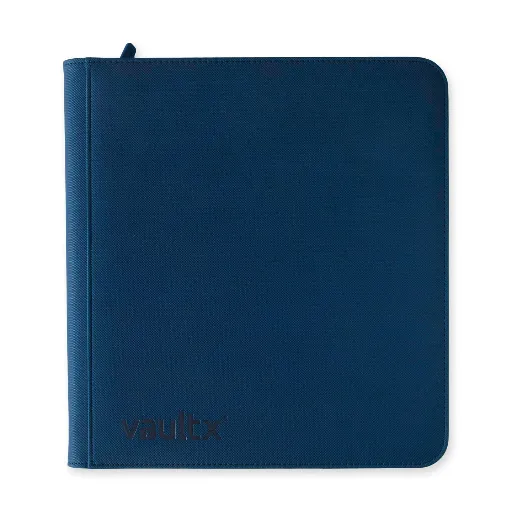 VaultX 12-Pocket Zip Binder XL – Royal Blue