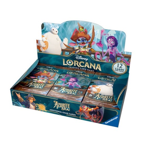 Lorcana Azurite Sea Booster Box - 24 packs