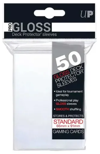 Ultra Pro Glossy Sleeves – 50 stuks