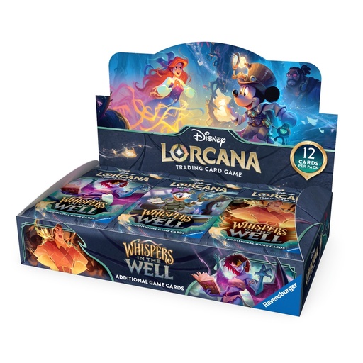 Lorcana Whispers in the Well Booster Box (24 Packs)
